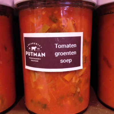 Tomaten groentensoep 